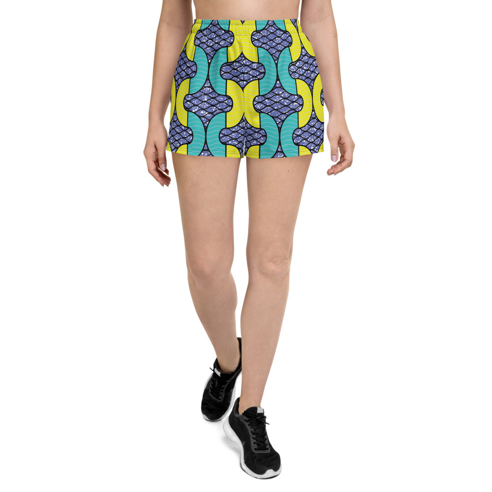 Women's Snakes Athletic Short Shorts