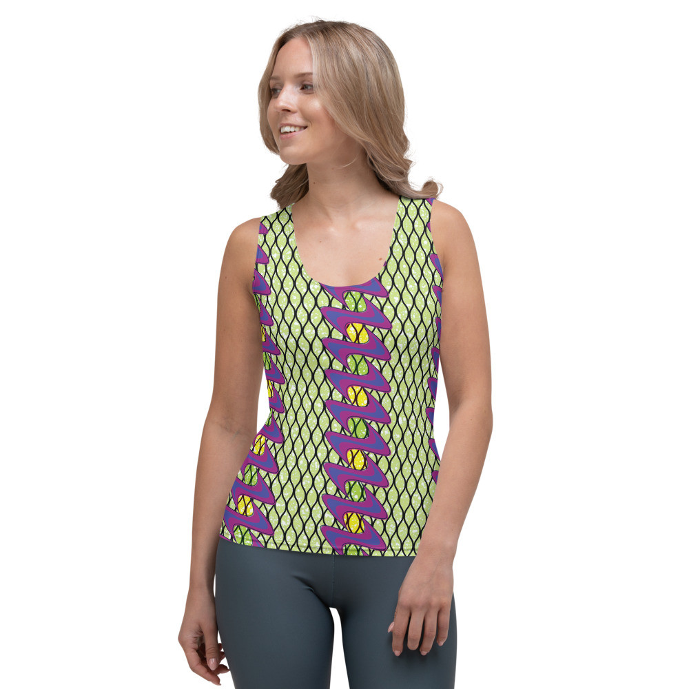 Women’s Fishnet Ladders Inspired Tank Top