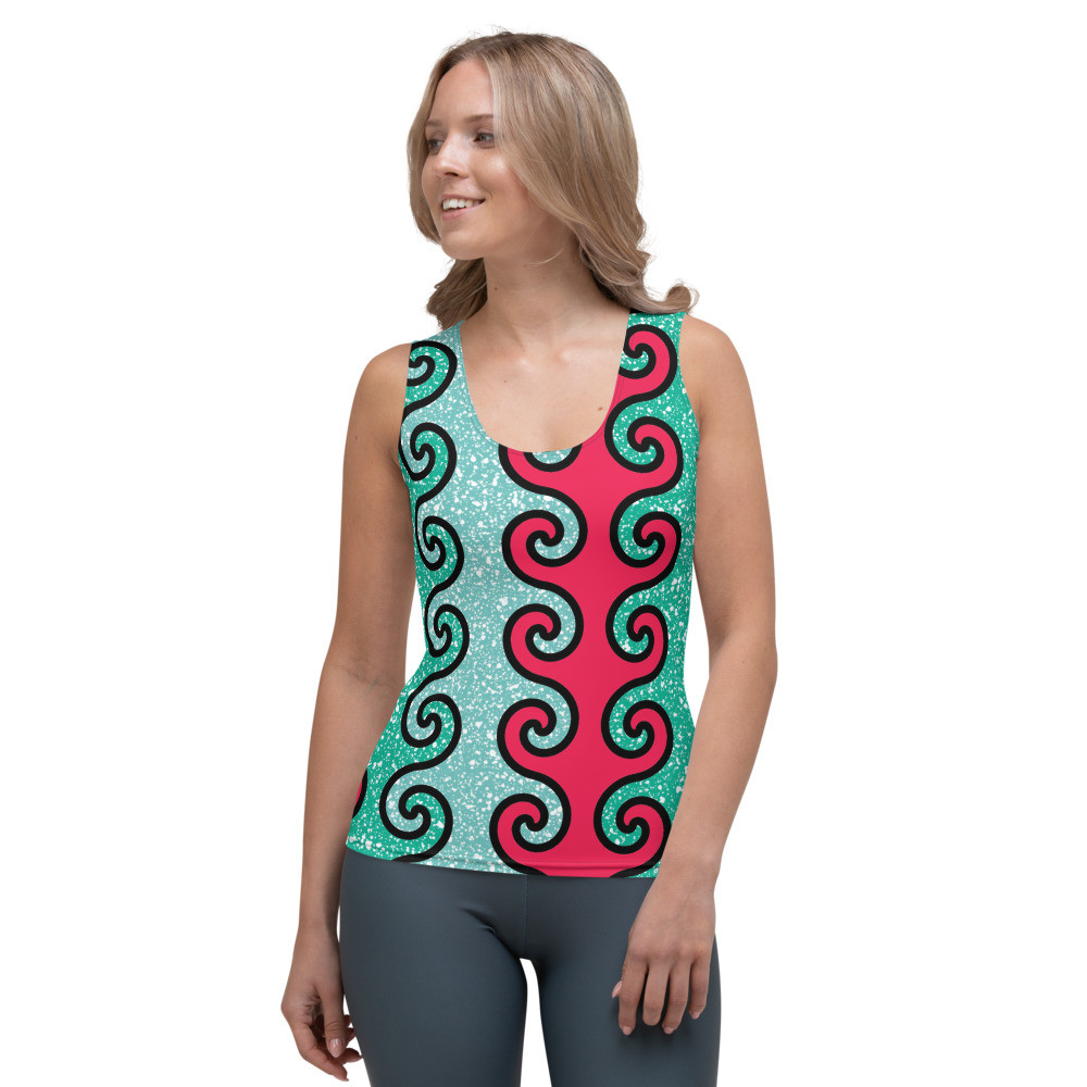 Women’s Intertwined Curls Tank Top