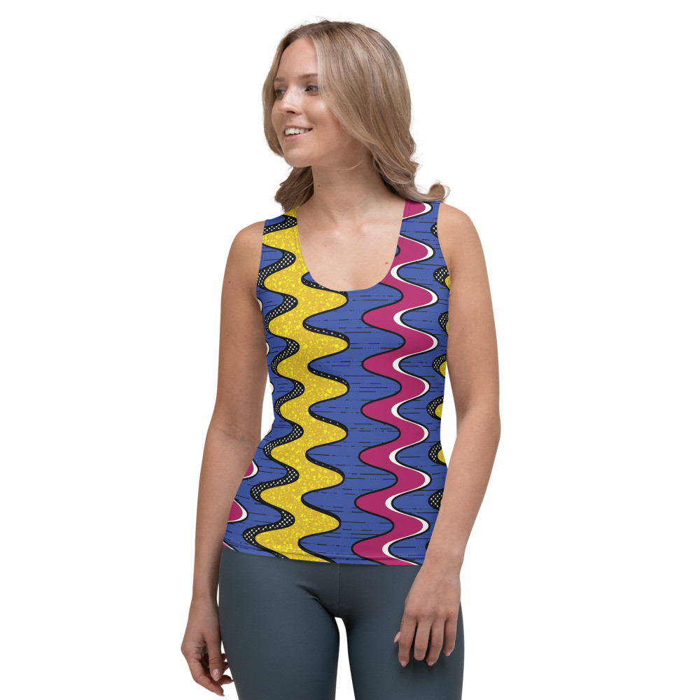 Women’s Squiggly Drip Tank Top II