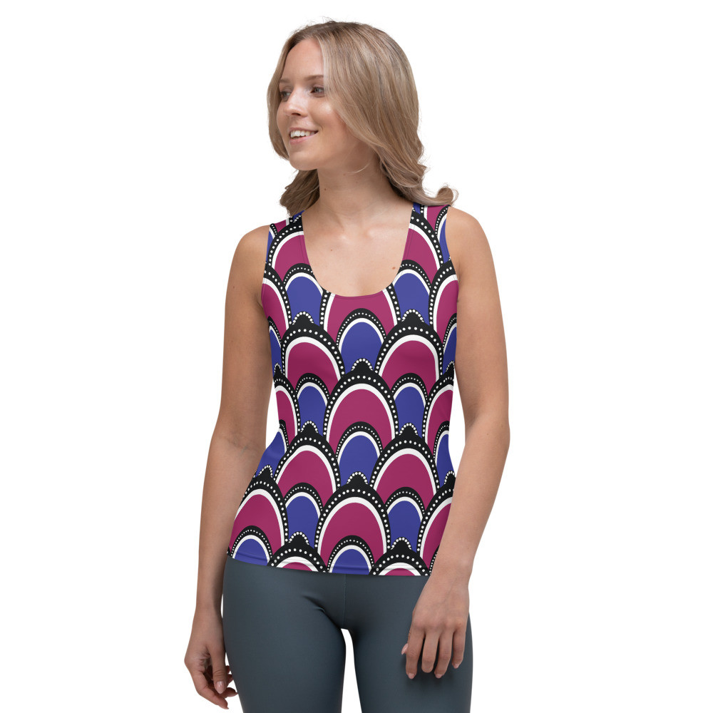 Women’s Peacock Inspired Tank Top
