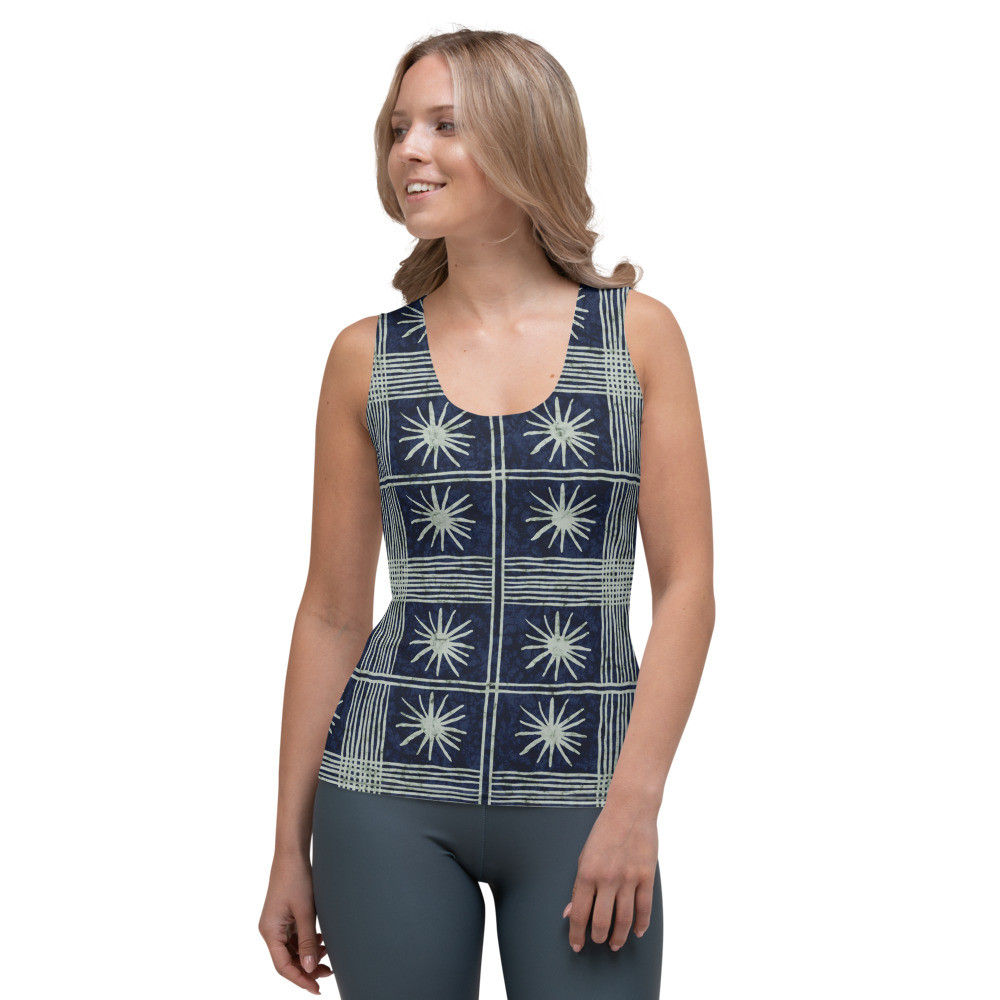 Women’s Adire Tank Top VII 