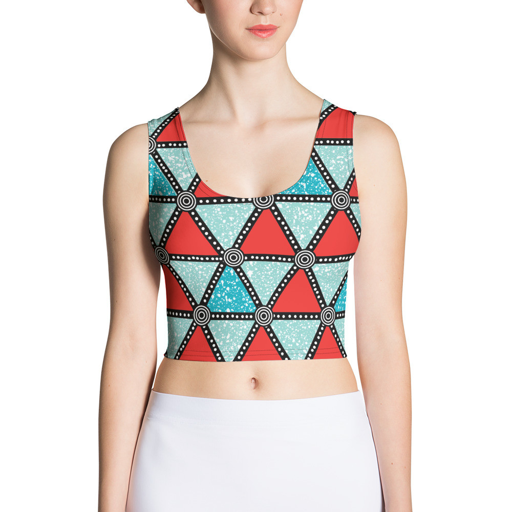 Triangles Crop Top 