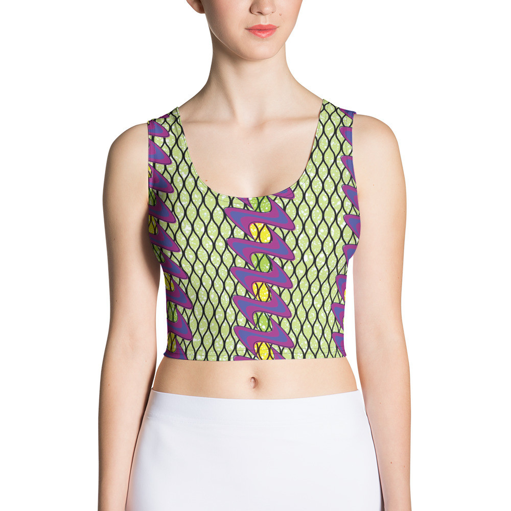 Fishnet Ladders Inspired Crop Top