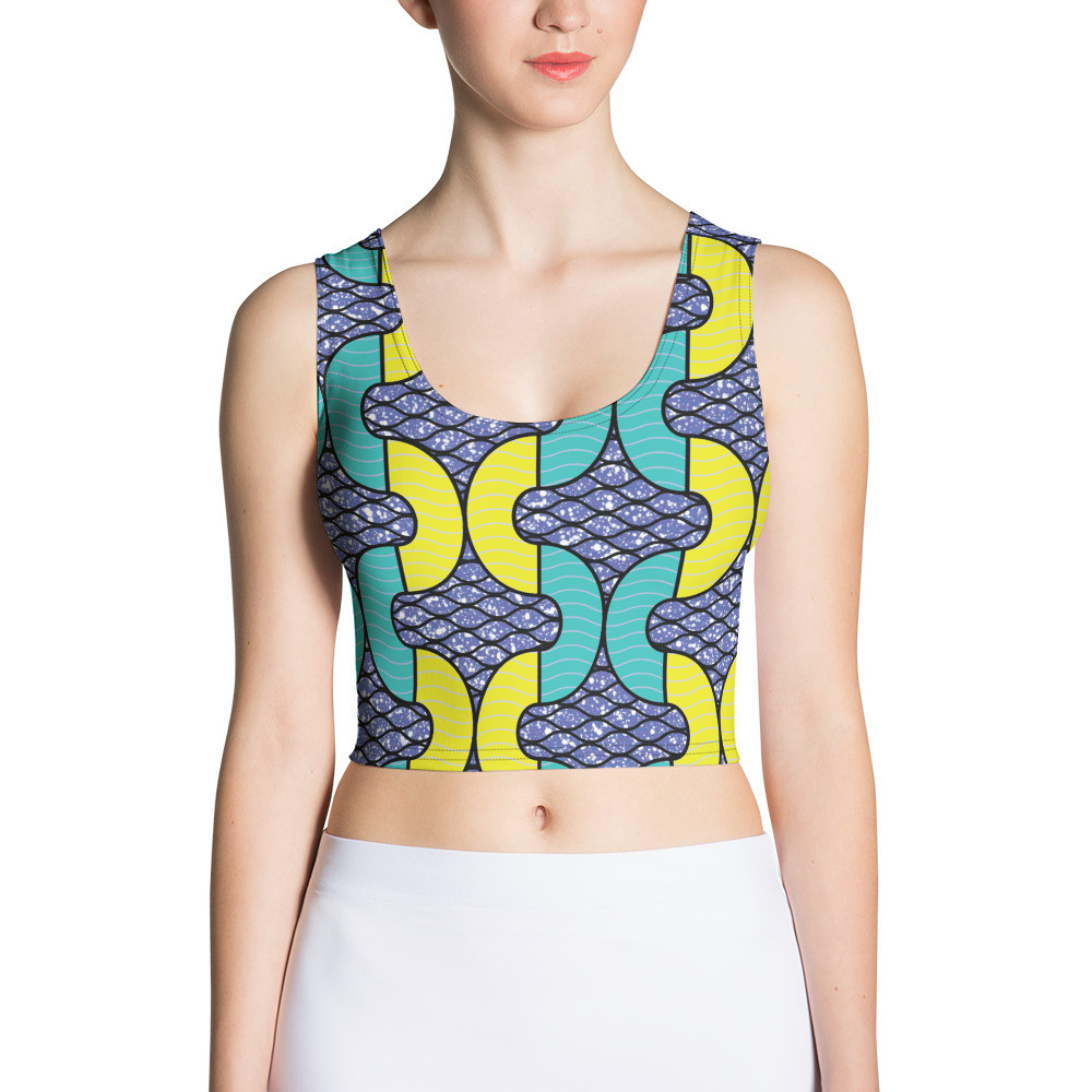 Snakes Inspired Crop Top