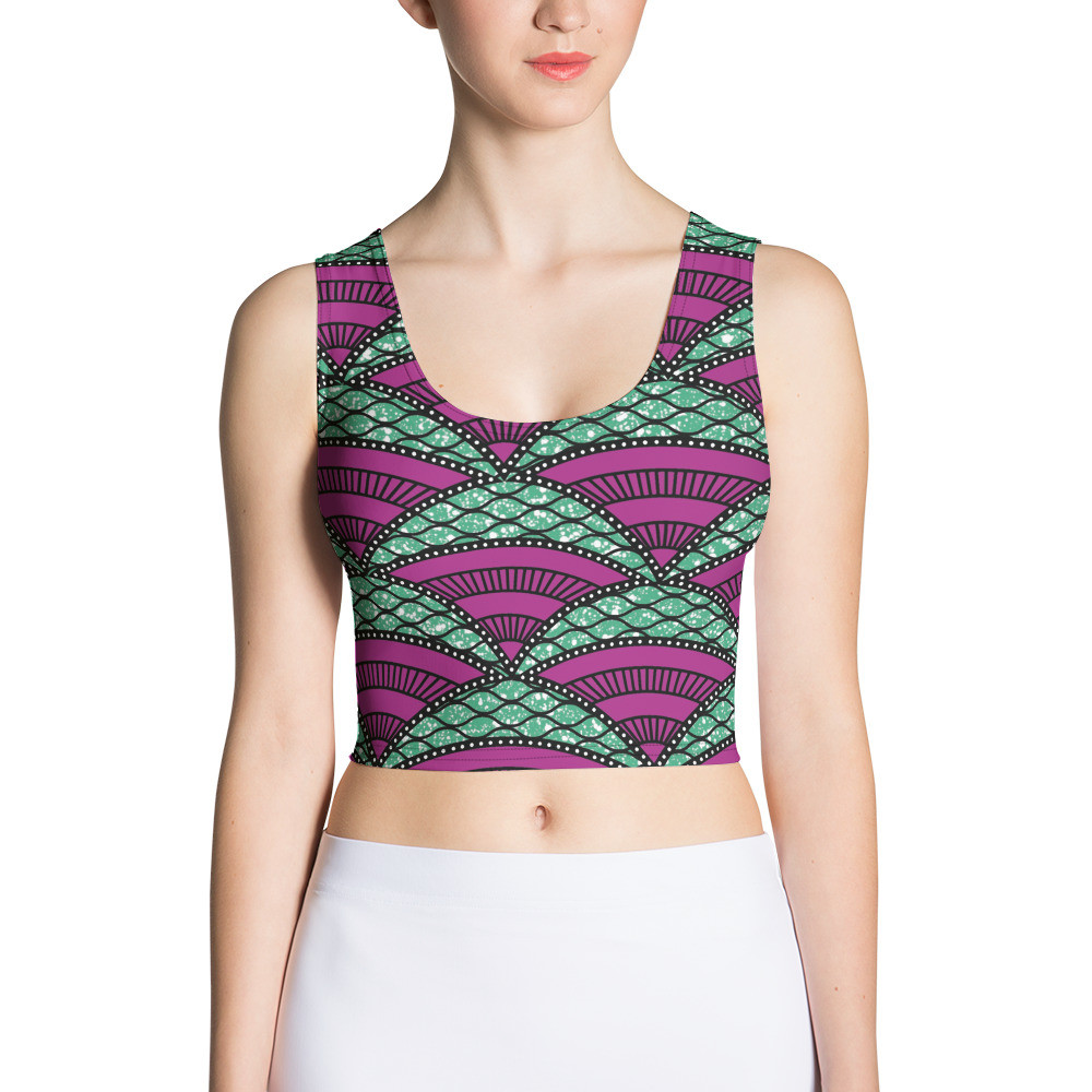 Parachutes Inspired Crop Top