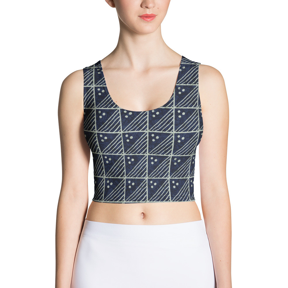 Adire Crop Top V