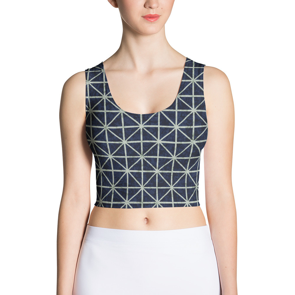 Adire Crop Top VIII