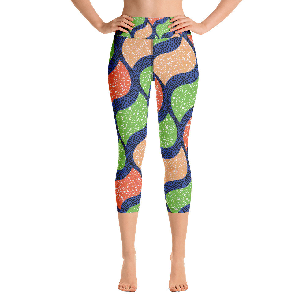 Autumn Vibes Yoga Capri Leggings