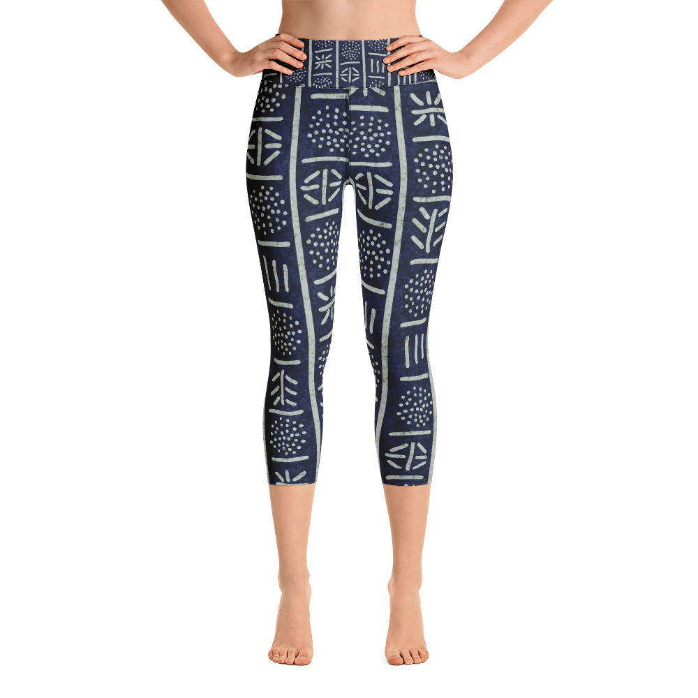 Adire Yoga Capri Leggings IV