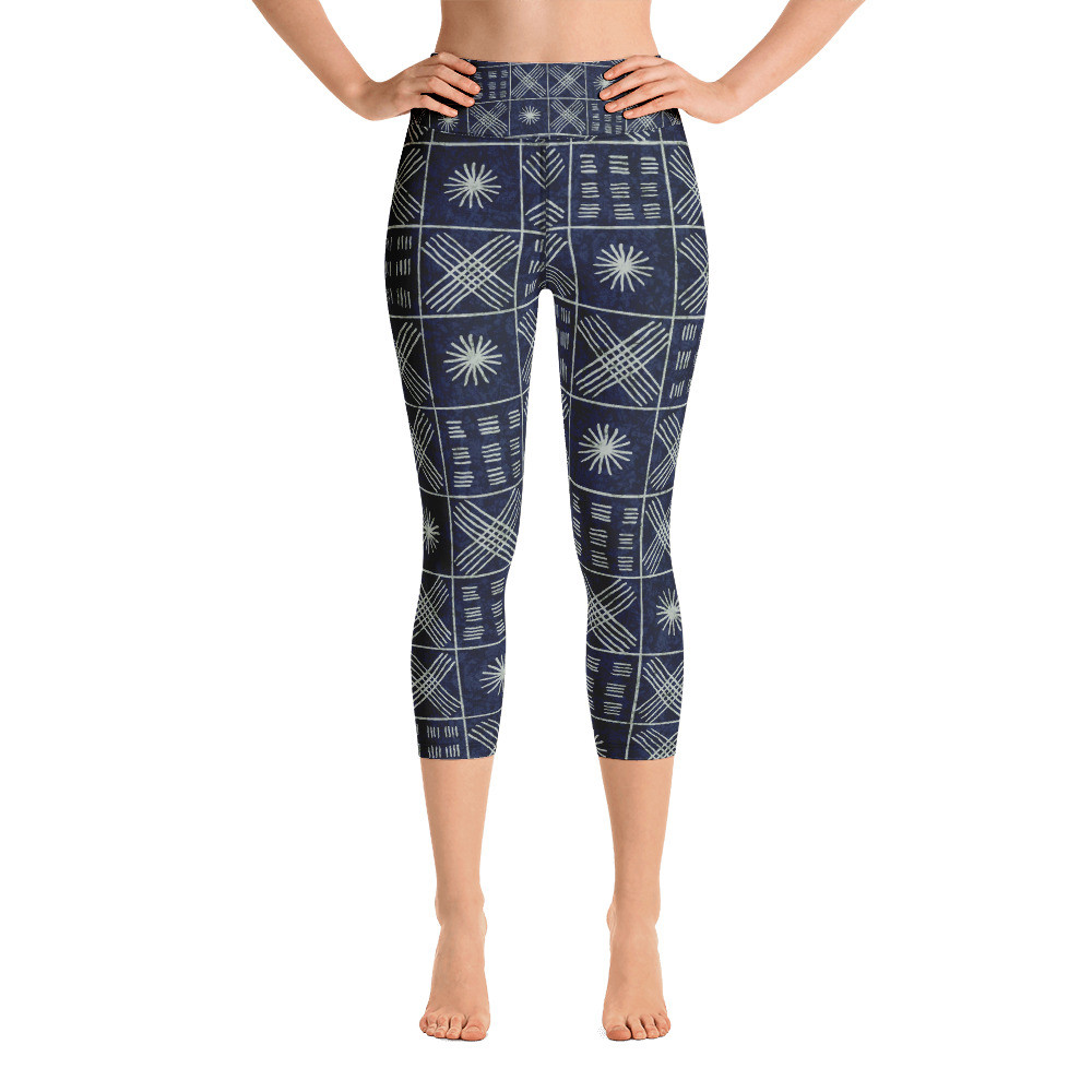 Adire Yoga Capri Leggings VI