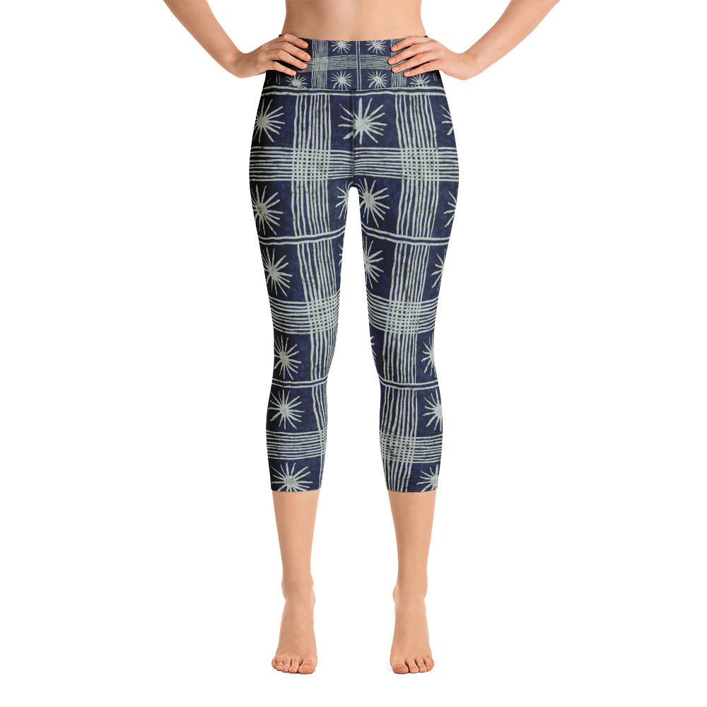 Adire Yoga Capri Leggings VII 