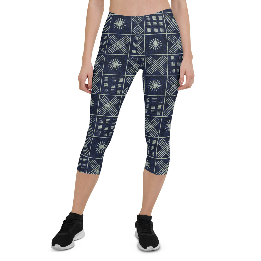 Adire Capri Leggings VI
