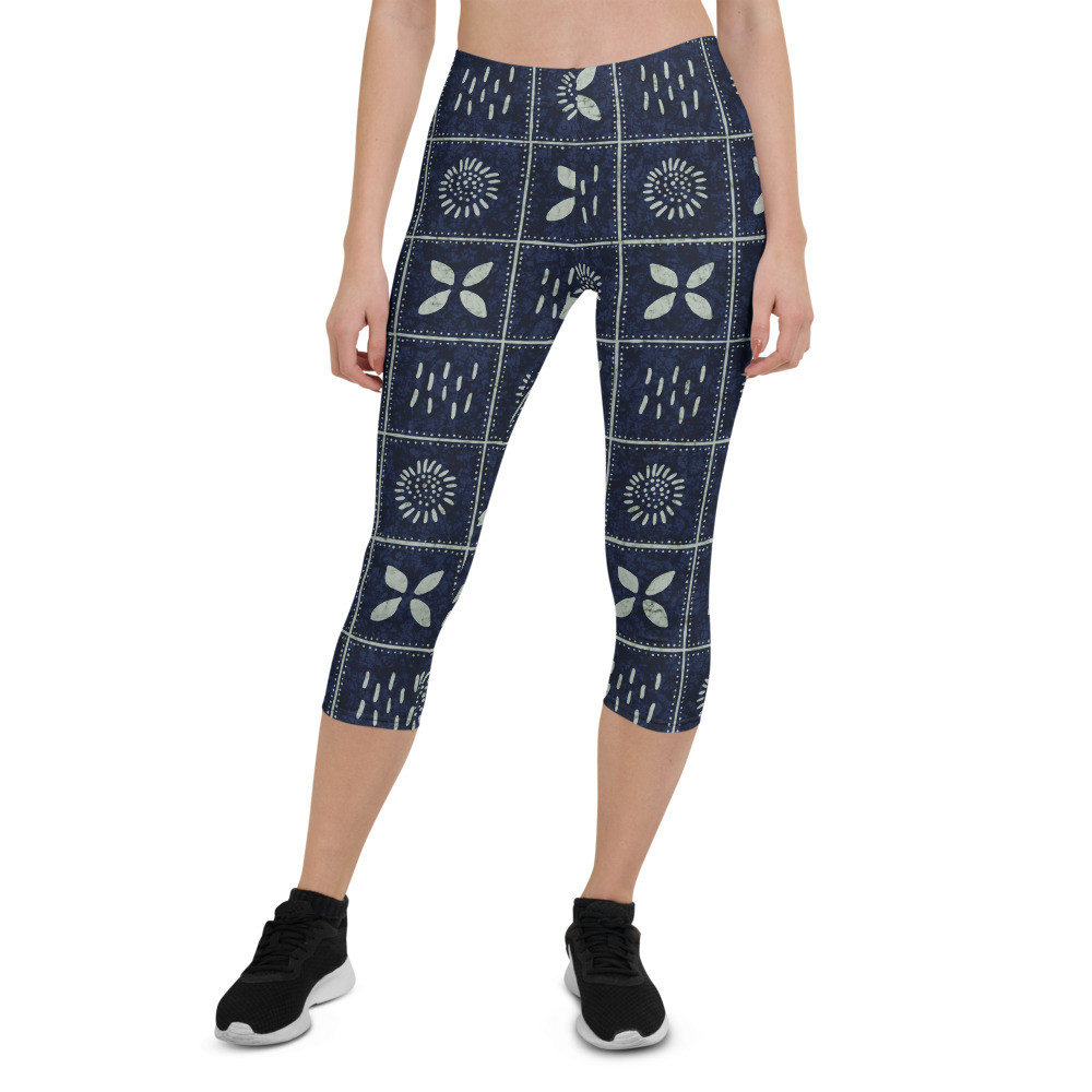 Adire Capri Leggings III