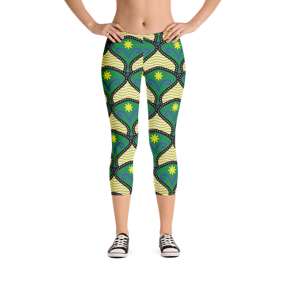 Spring Vibes Capri Leggings