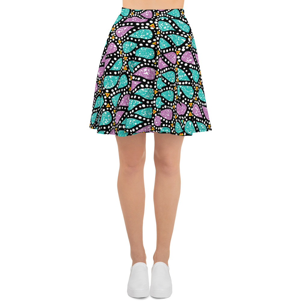 Icy Drops Skater Skirt