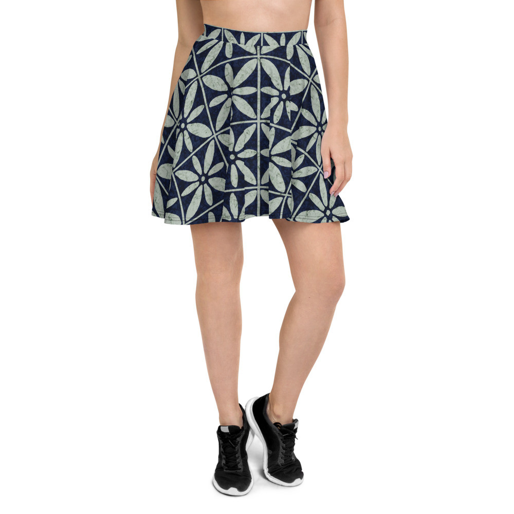 Adire Skater Skirt II 