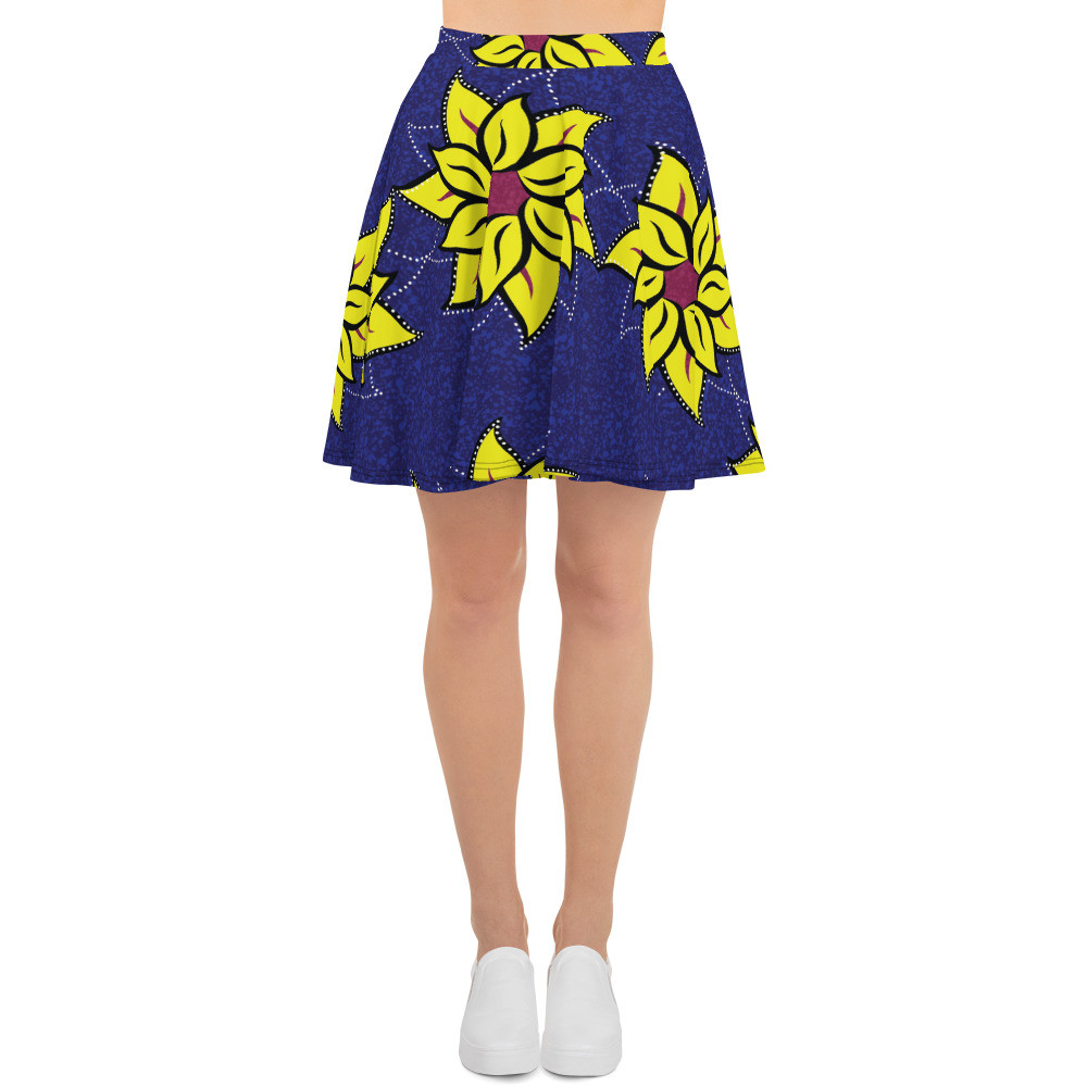 Sunflowers Skater Skirt