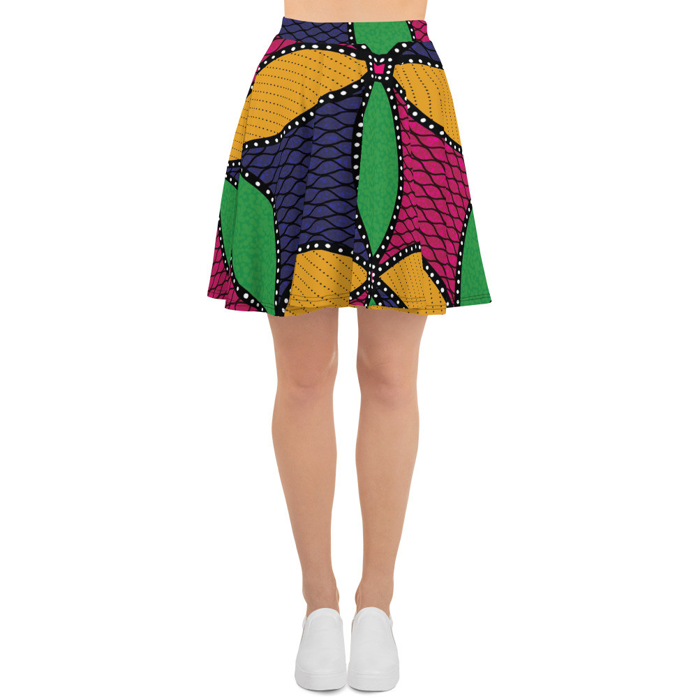 Windmills Inspired Skater Skirt