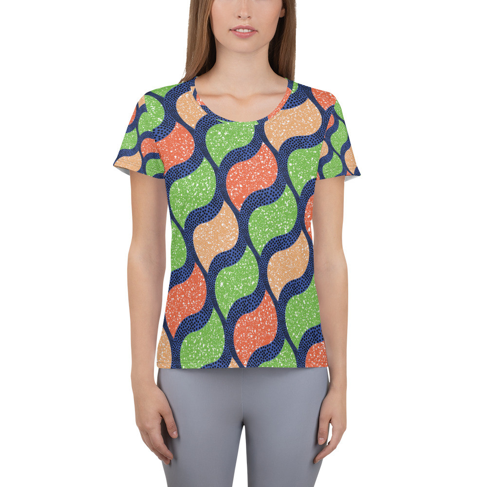 Women's Autumn Vibes Athletic T-shirt