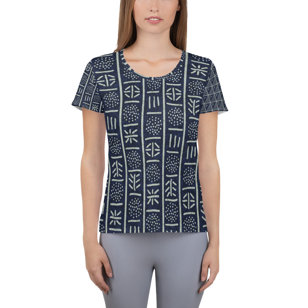  Women's Adire Athletic T-shirt IV