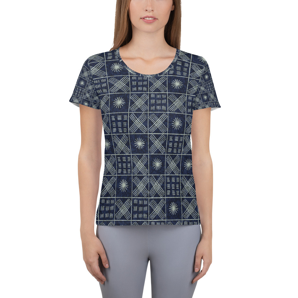  Women's Adire Athletic T-shirt VI