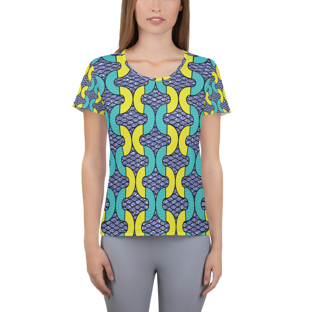  Women's Snakes Inspired Athletic T-shirt