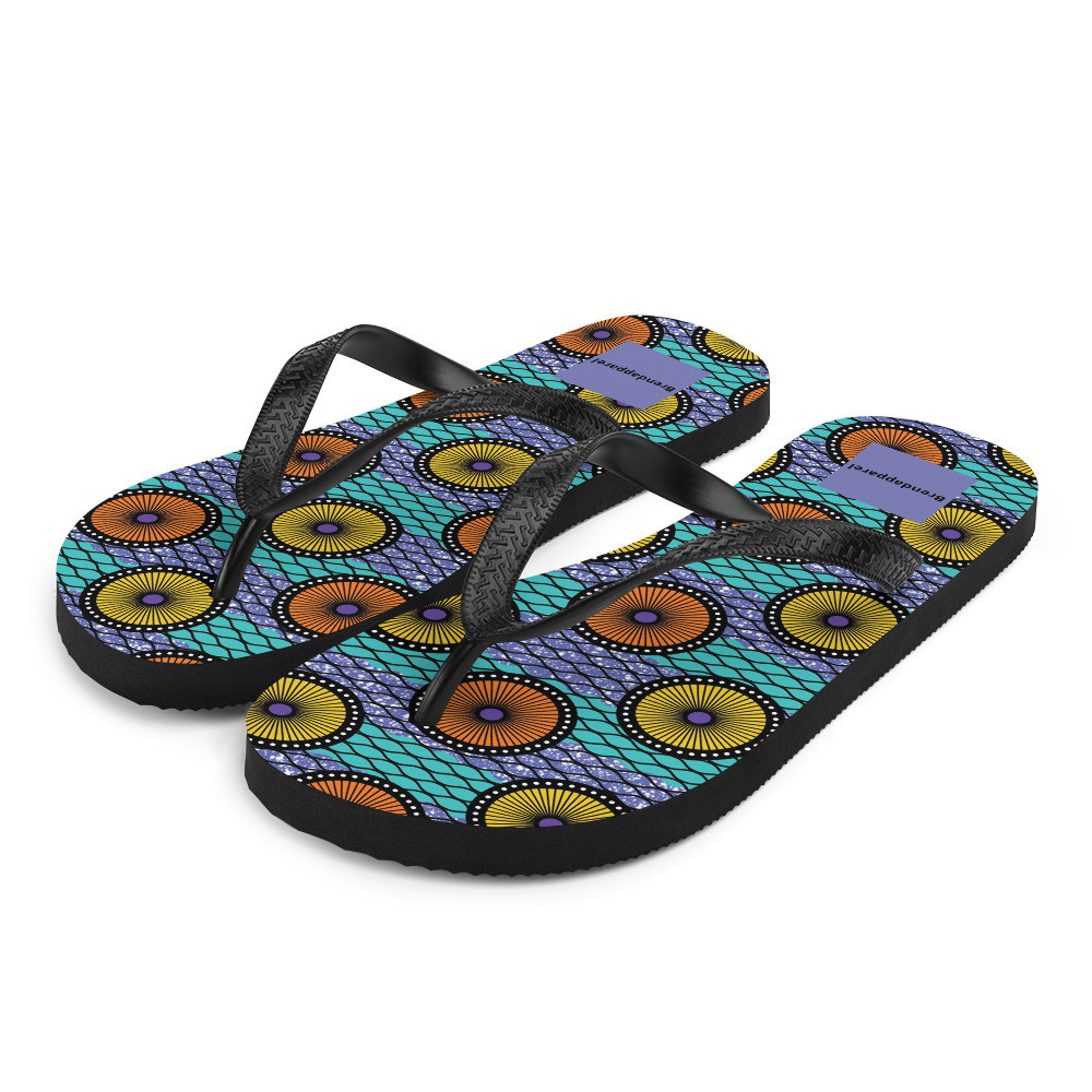 Ankara Circles Flip-Flops II