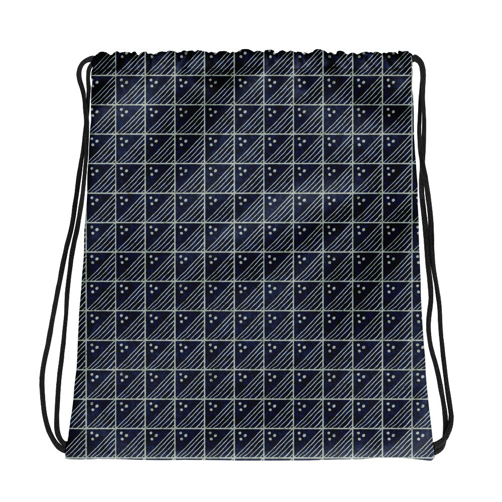 Adire Drawstring bag V