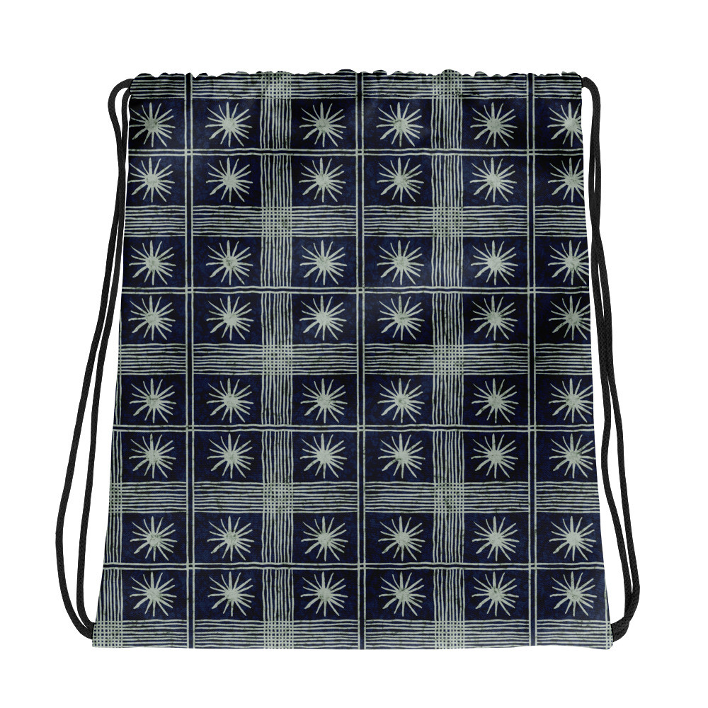 Adire Drawstring bag VII