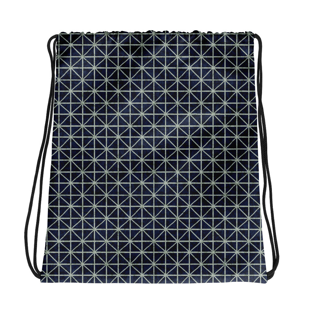 Adire Drawstring bag VIII