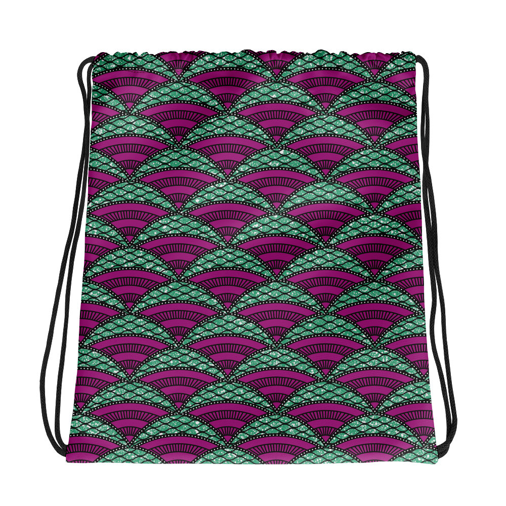Parachutes Inspired Drawstring bag