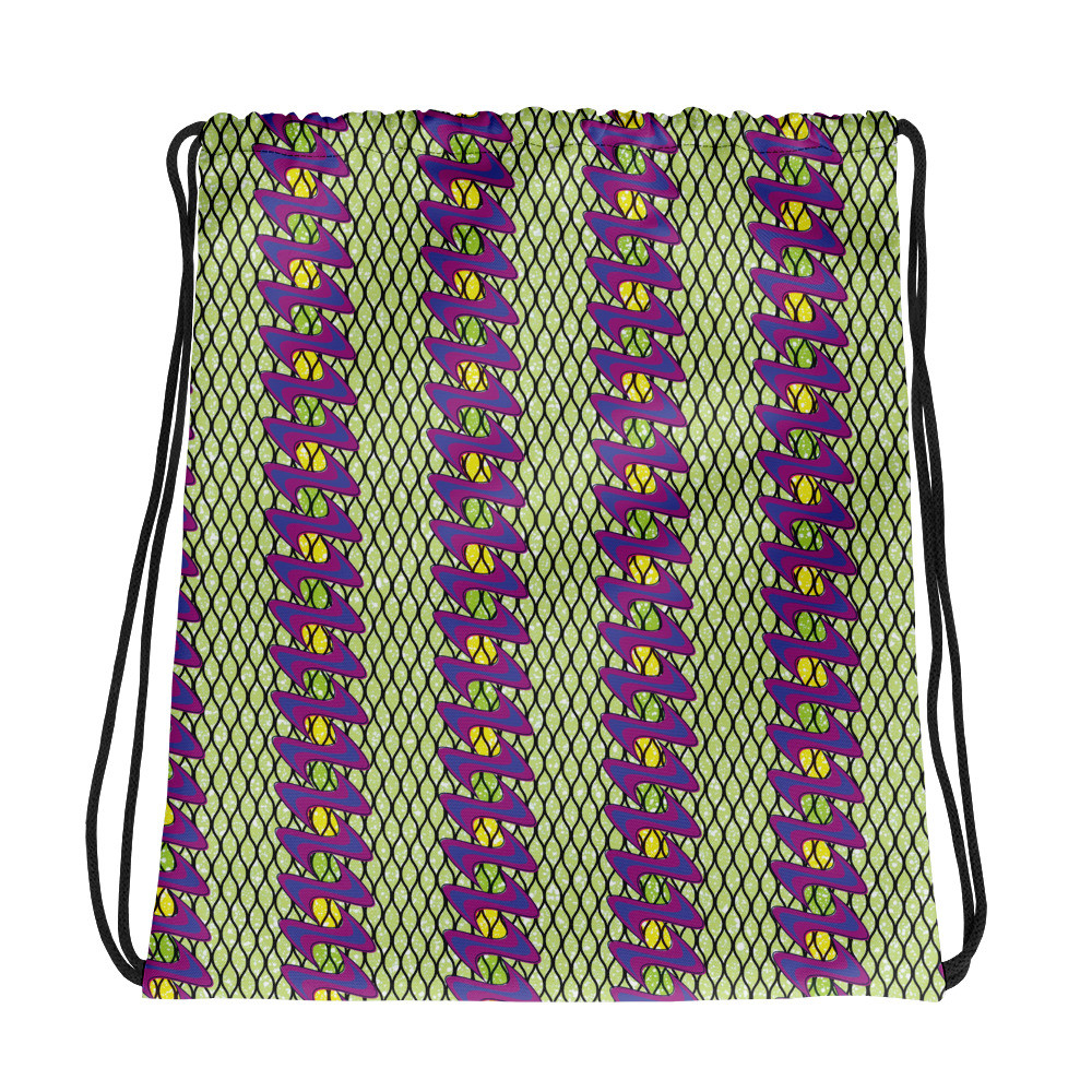 Fishnet Ladders Inspired Drawstring bag