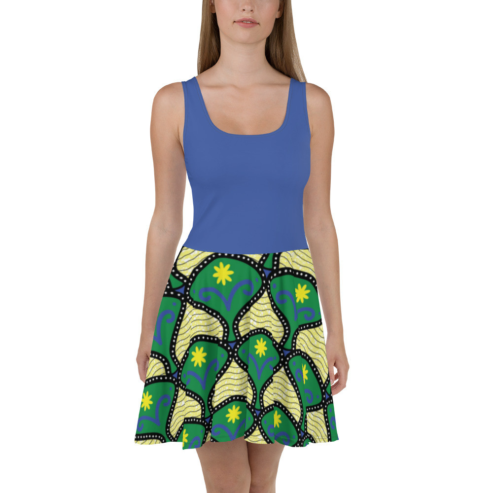 Spring Vibes Skater Dress
