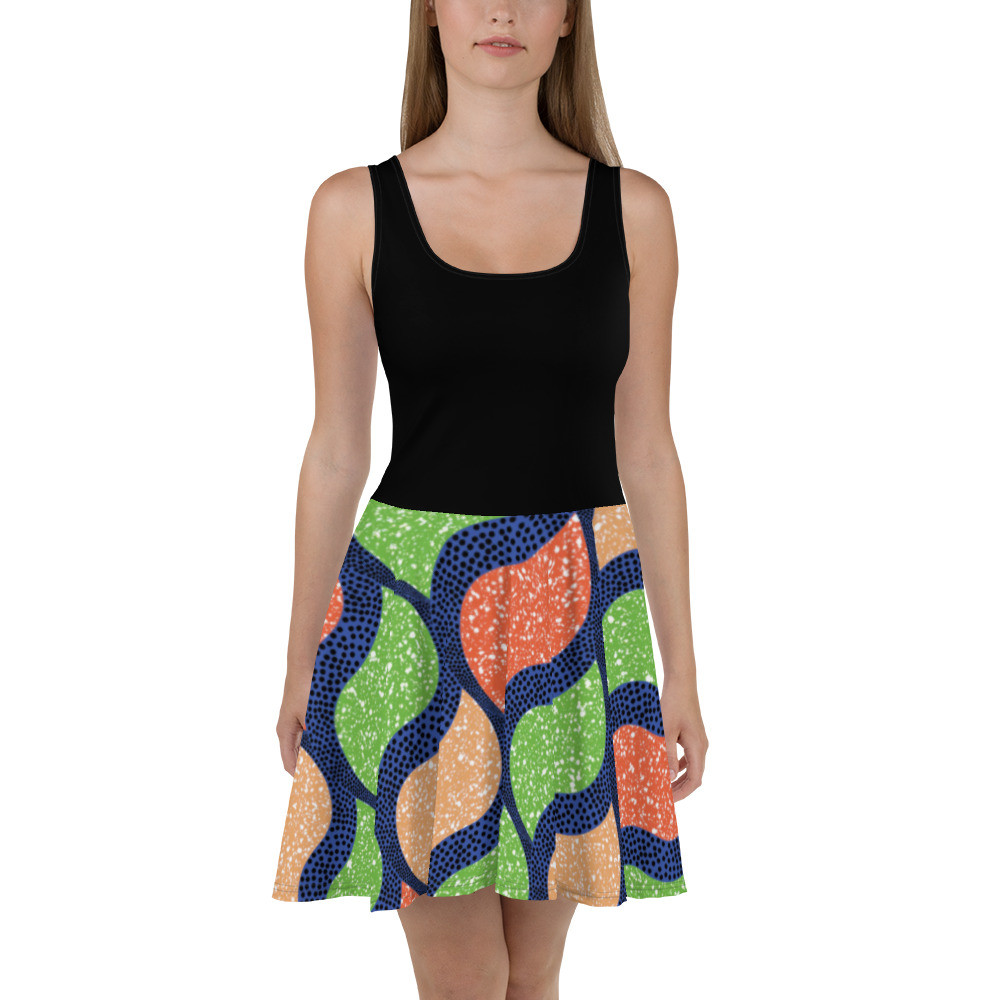 Autumn Vibes Skater Dress