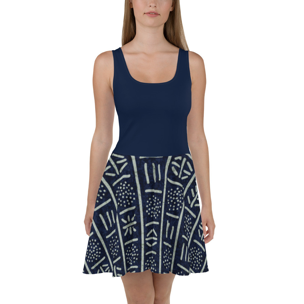 Adire Skater Dress IV