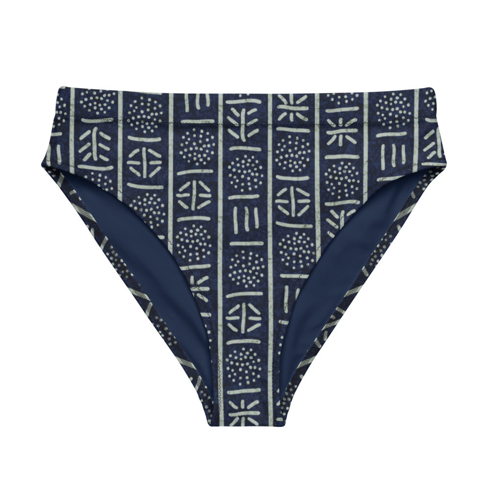 Adire Recycled High-waisted Bikini Bottom IV