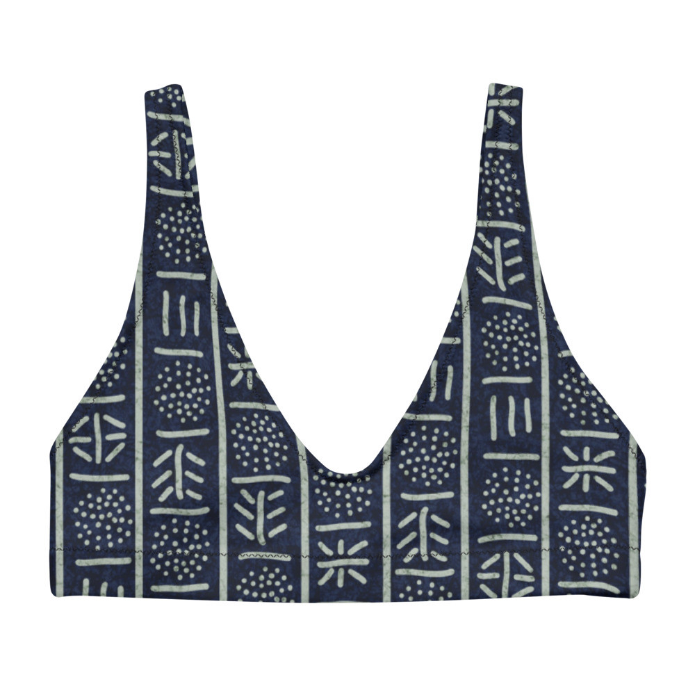 Adire Recycled Padded Bikini Top IV