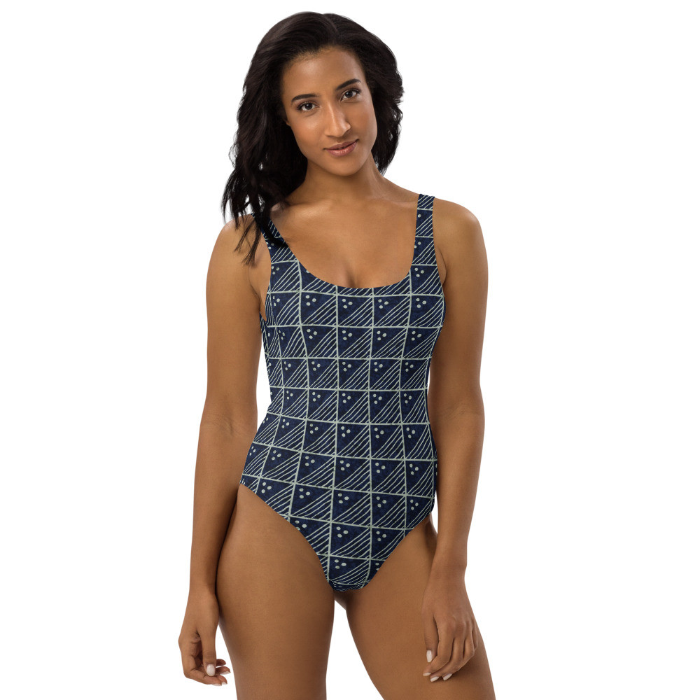 Adire One-Piece Swimsuit V