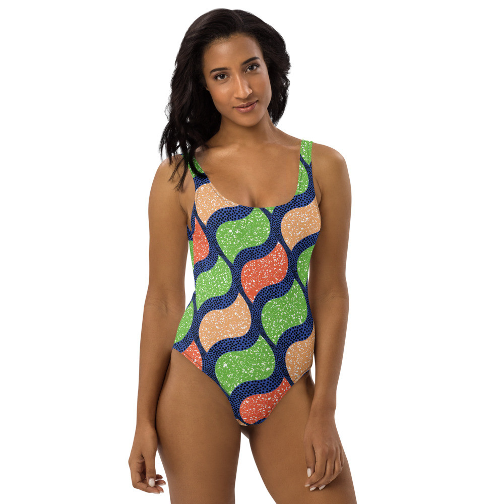 Autumn Vibes One-Piece Swimsuit