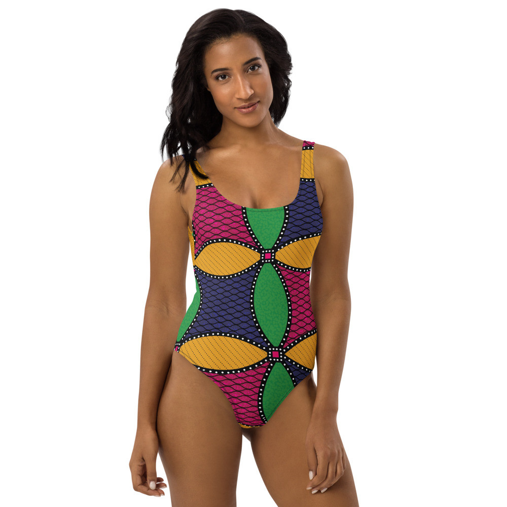 Windmills Inspired One-Piece Swimsuit