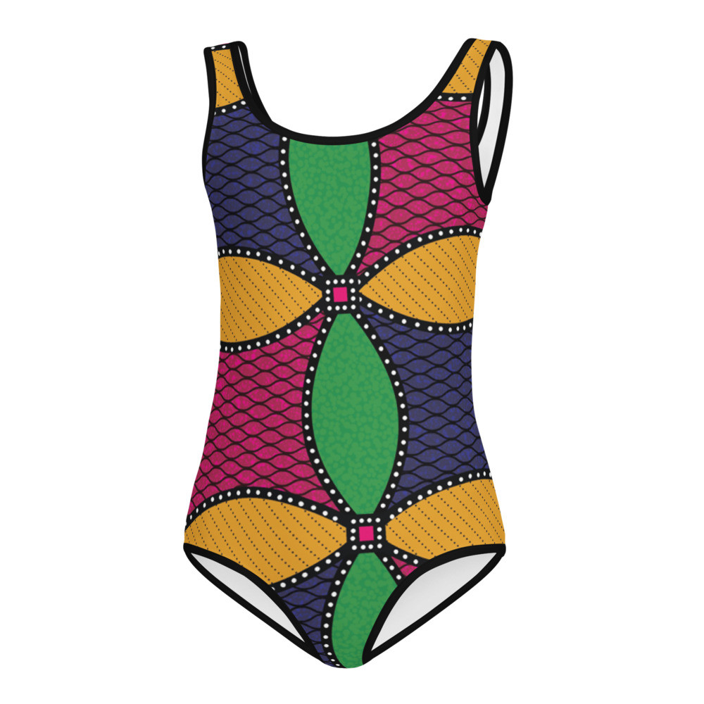 Kids Windmills Inspired Swimsuit