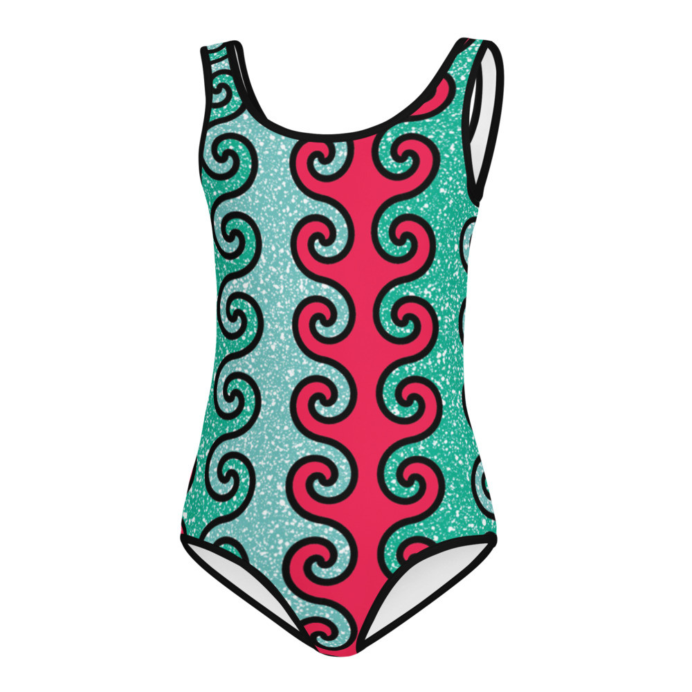 Kids Intertwined Curls Swimsuit