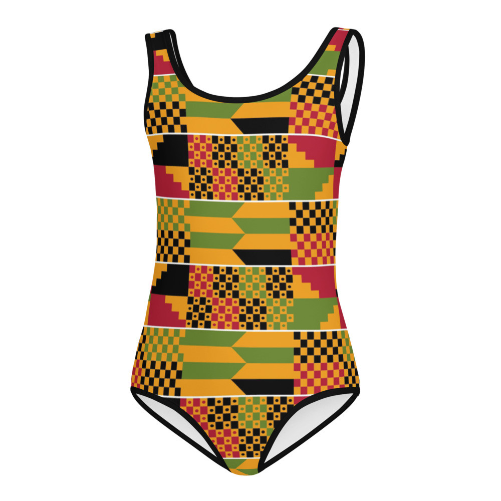 Kids Kente Swimsuit