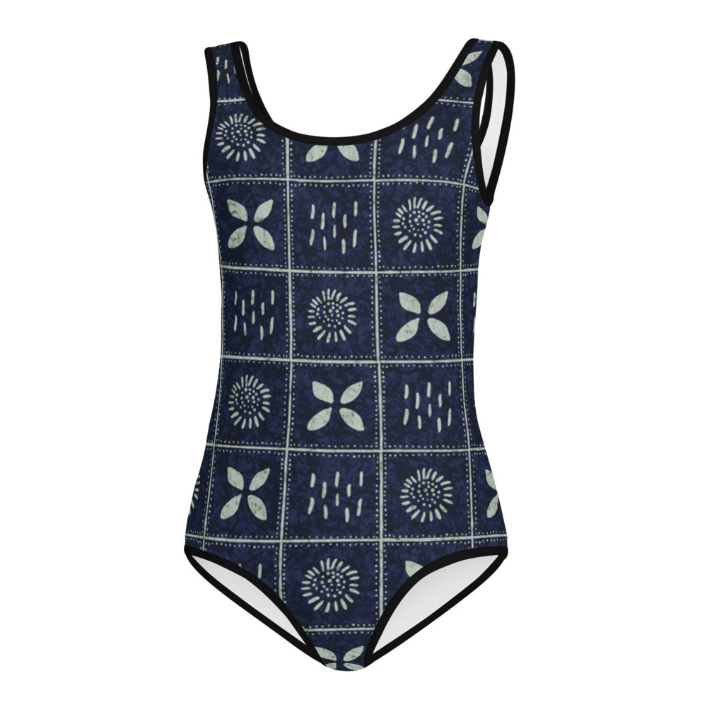 Kids Adire Swimsuit III