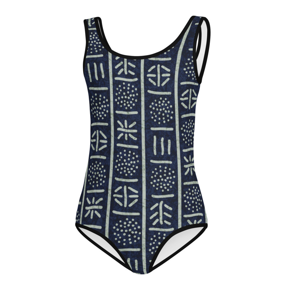  Kids Adire Swimsuit IV
