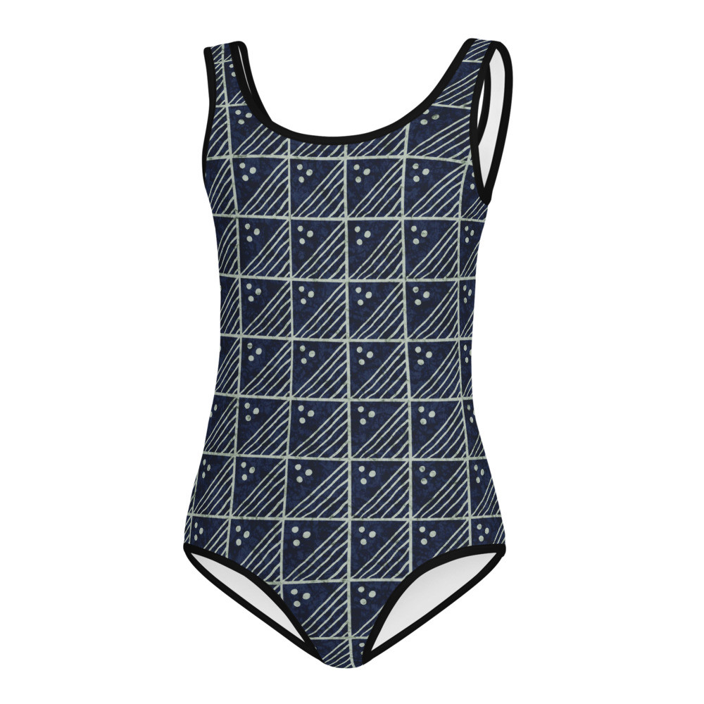  Kids Adire  Swimsuit V