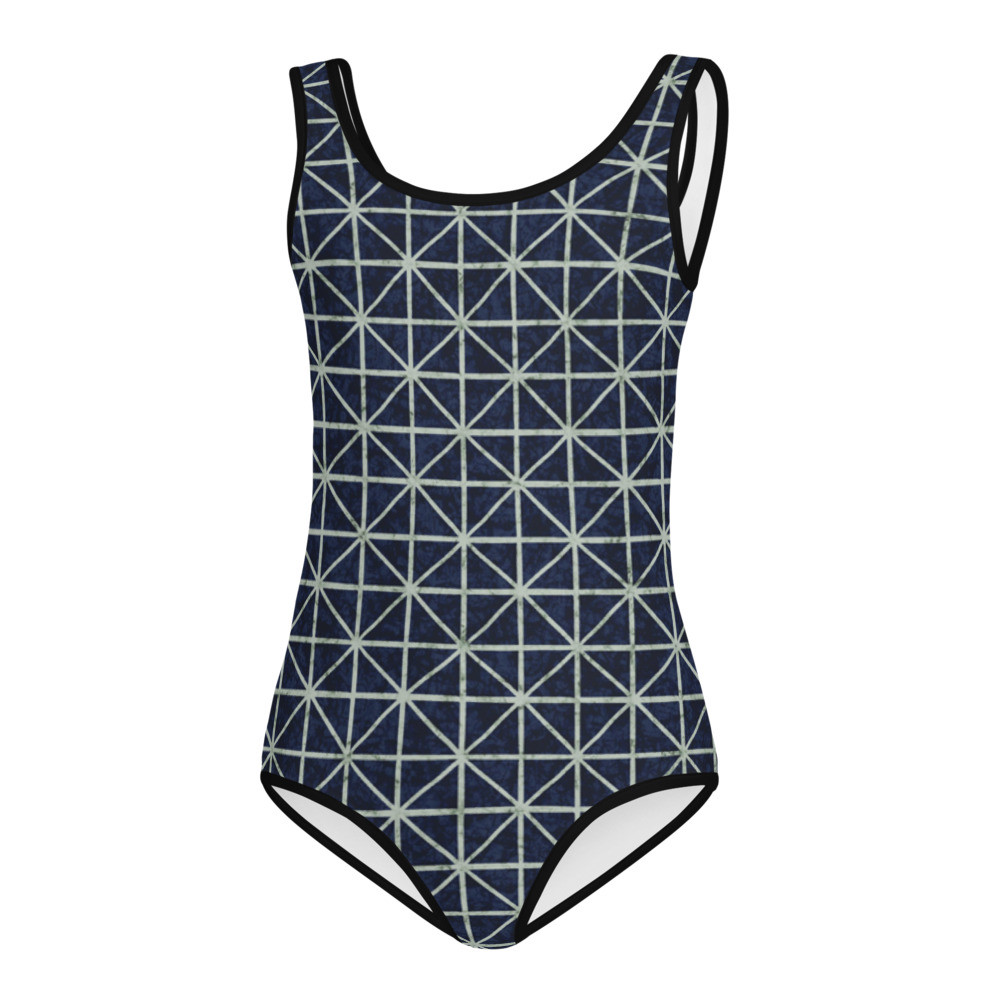 Kids Adire Swimsuit VIII