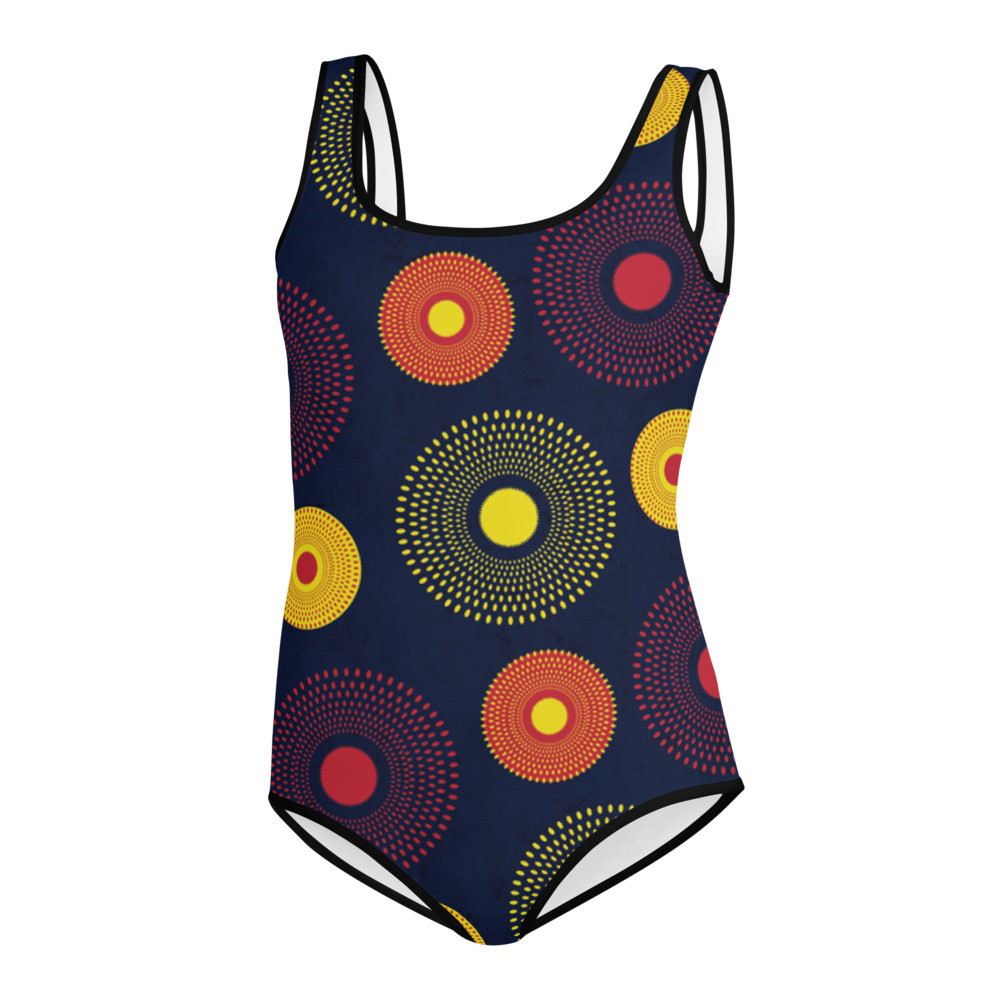  Youth Ankara Circles Swimsuit