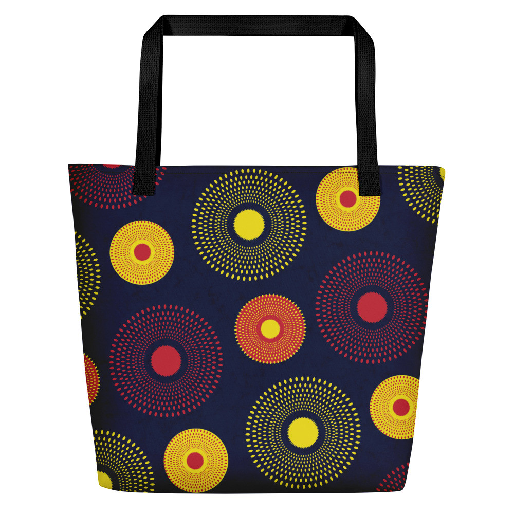 Ankara Circles Beach Bag 
